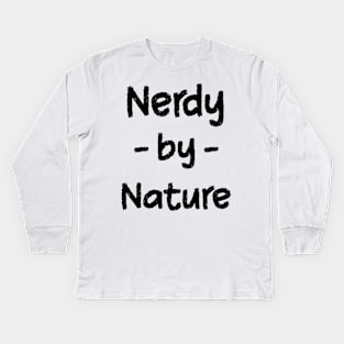 Nerdy by Nature Kids Long Sleeve T-Shirt